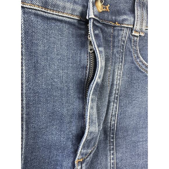 Pilcro Anthropologie The Skipper Wide Leg Cropped High Rise Jean No Size 28 x 24 - Picture 7 of 14